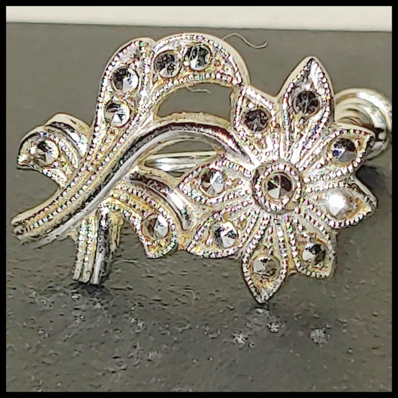 Vintage Sterling Bracelet and Earring Set - Picture 4 of 9